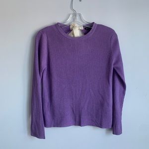 Massimo Dutti purple sweater
